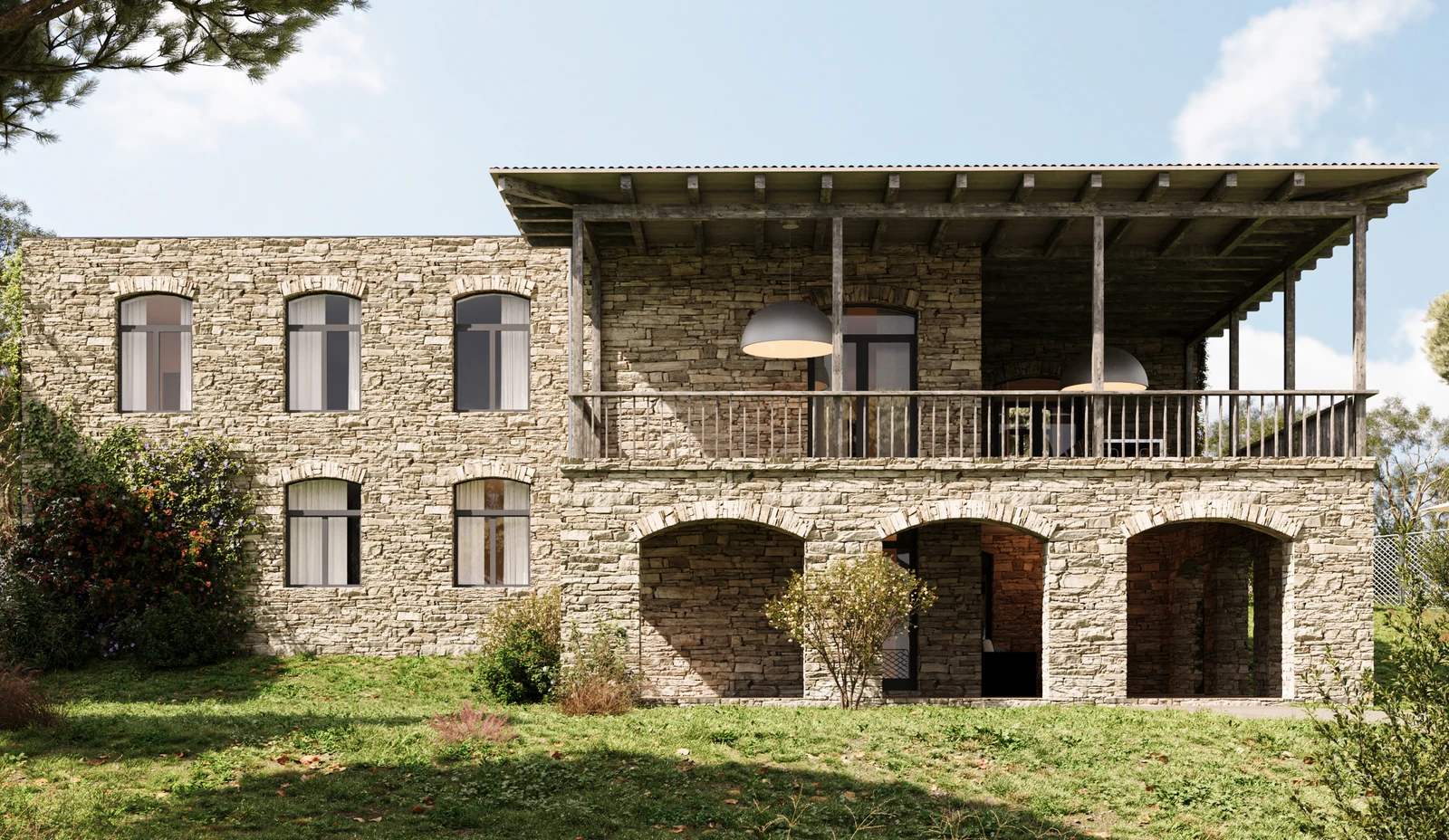 Villa 01 — architectural view 2