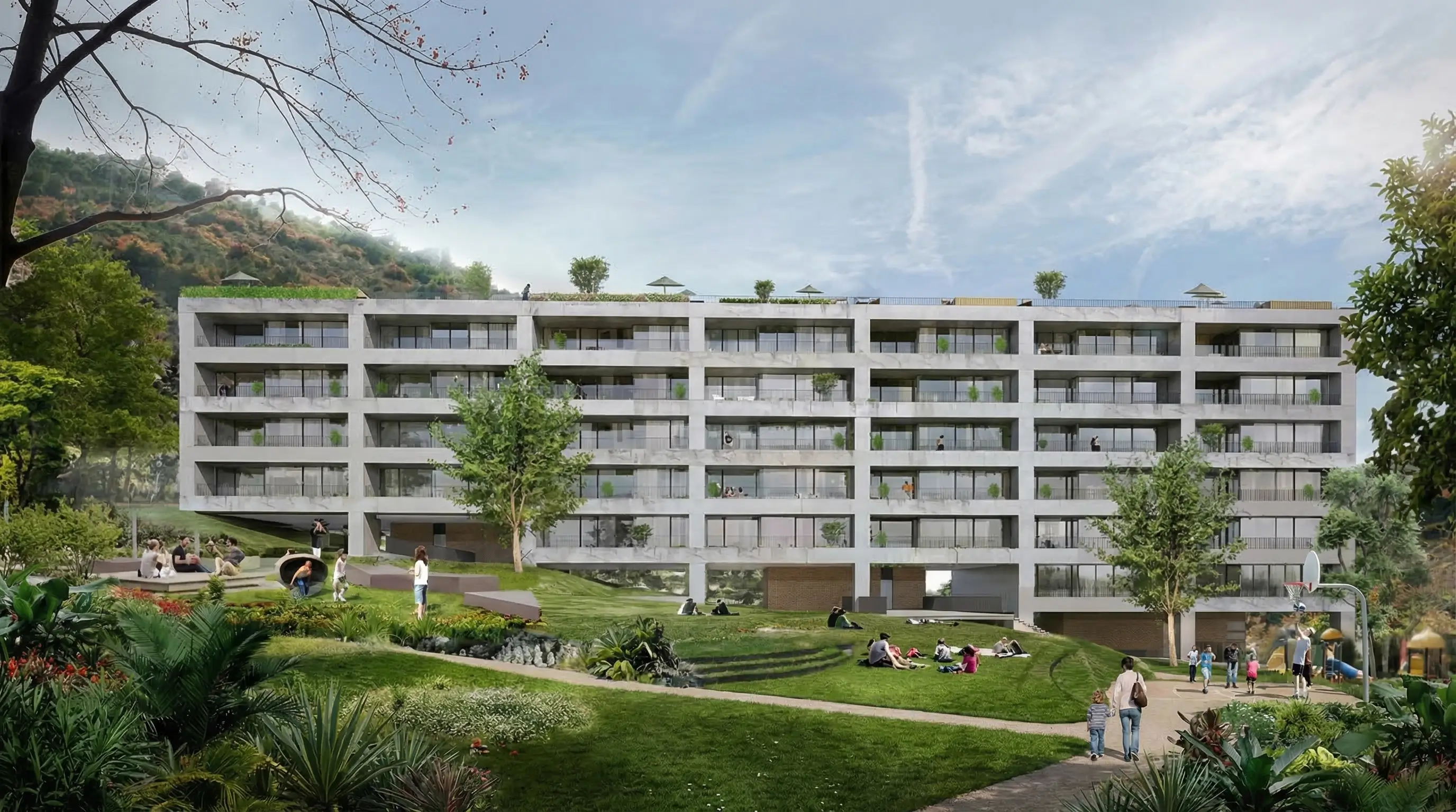 Iveria House skyline overview